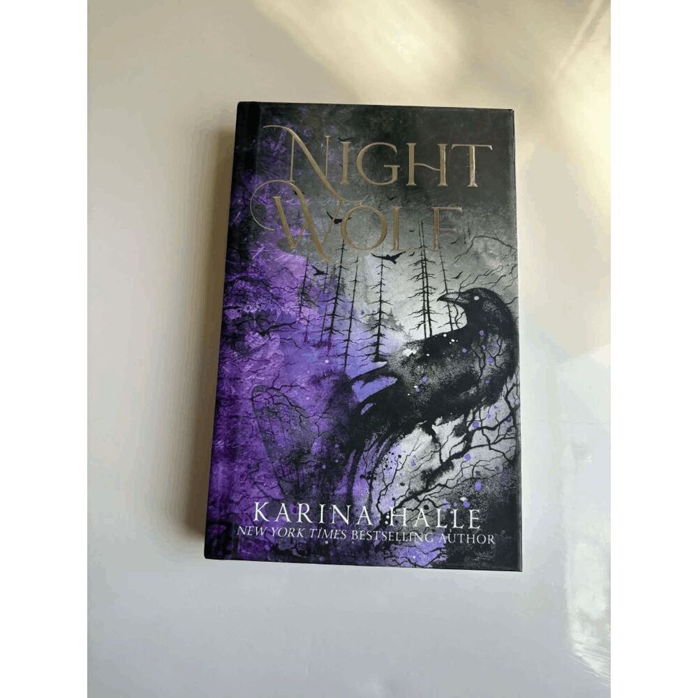 Night Wolf by Karina Halle Cover 2 Cover Special Edition Hardcover